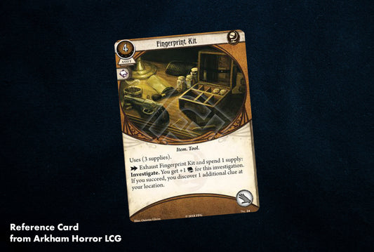 Arkham Horror LCG - Wooden Fingerprint Kit Token - Singles