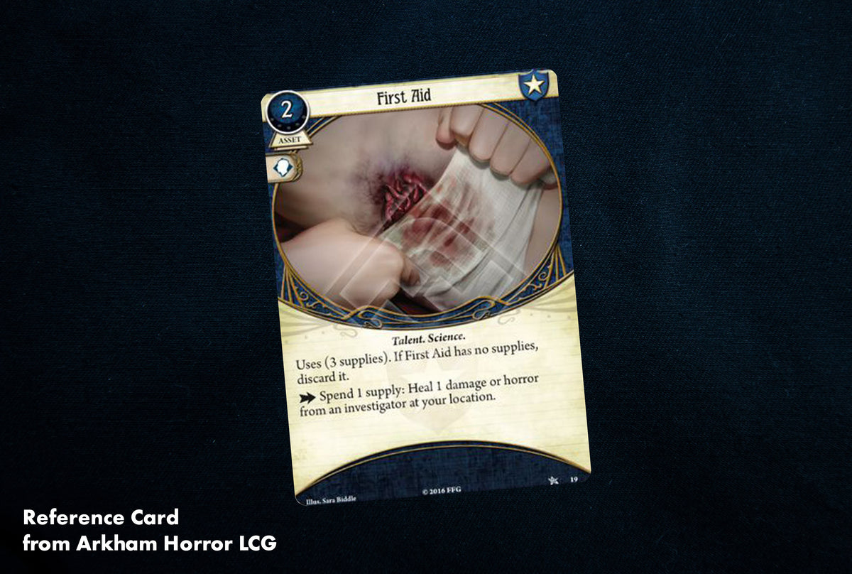Arkham Horror LCG - Wooden First Aid Token - Singles