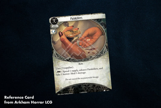 Arkham Horror LCG - Wooden Painkillers Token - Singles