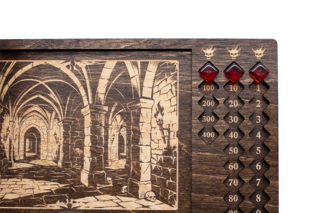 Slay the Spire - Wooden Boss HP Health Tracker - Kona Color