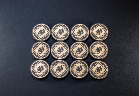 Arkham Horror LCG Blood Chaos Tokens - Set of 12