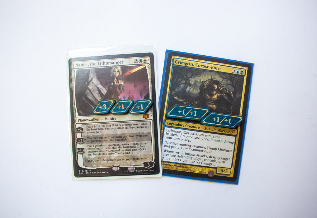 MTG Magic The Gathering Compatible Tokens - Blue Color - Set of 33