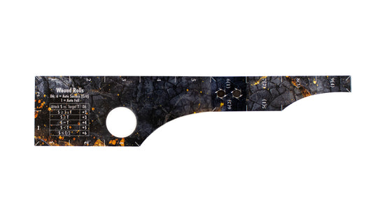 Warhammer 11th Edition - Wargaming Measuring Ruler - Compatible with Warhammer and other Miniature Games - Charcoal