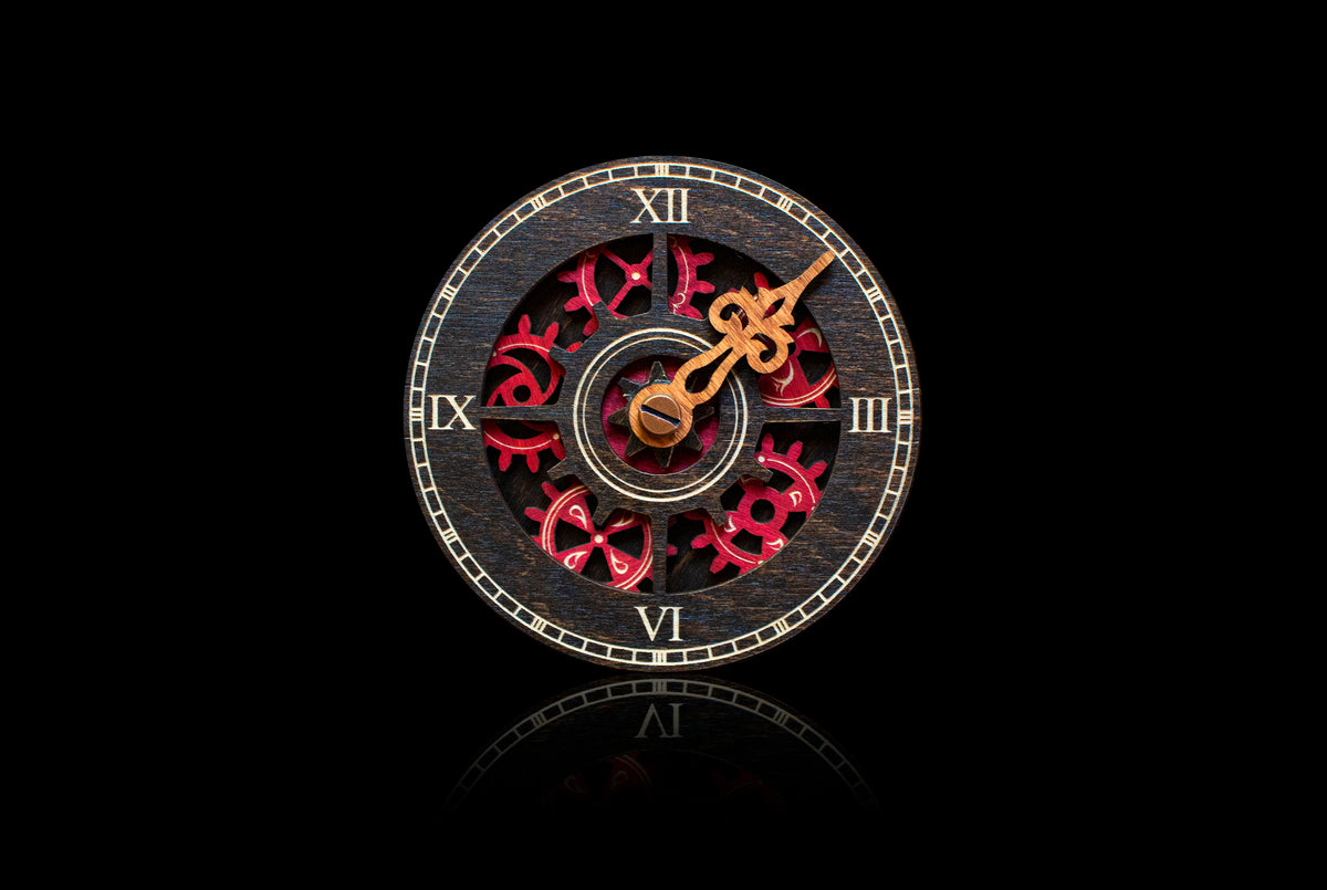 Elder Sign - Clock - Green or Red Gears