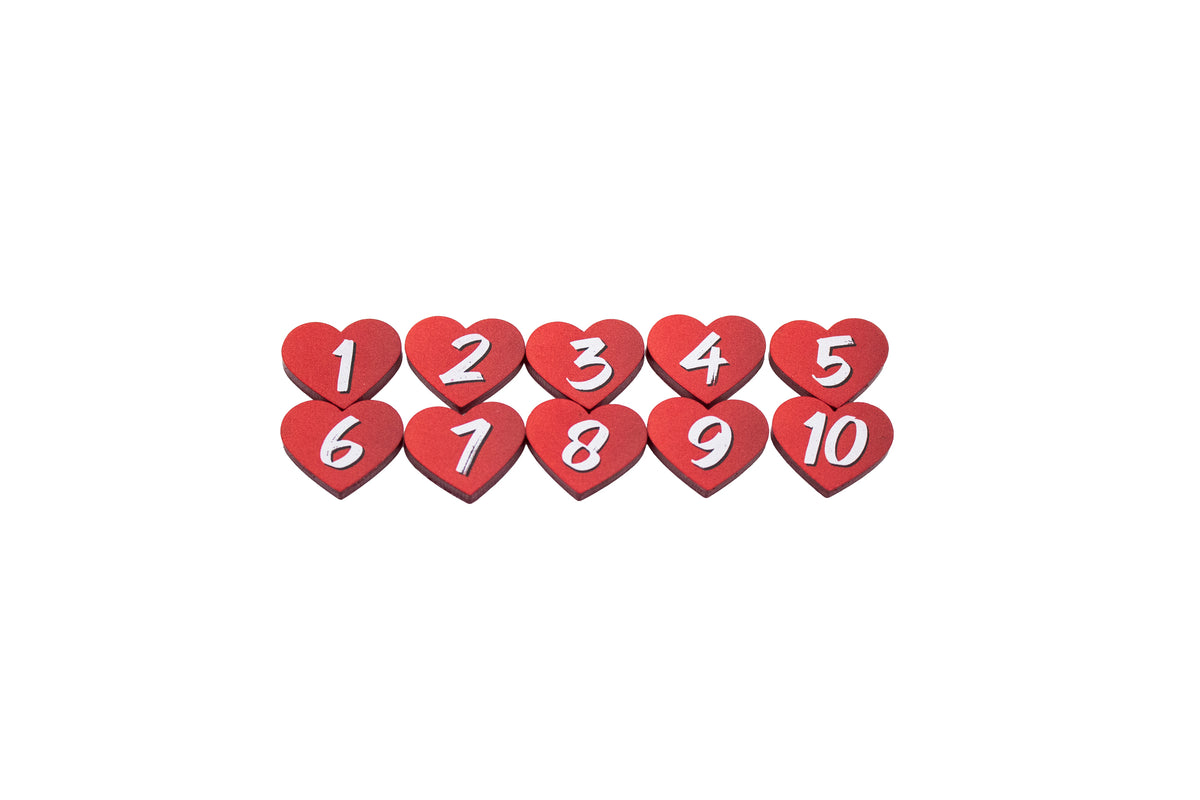Cataclysm Arcade compatible | 10 Health Full Color Acrylic Tokens - Bundle Set – Double-Sided