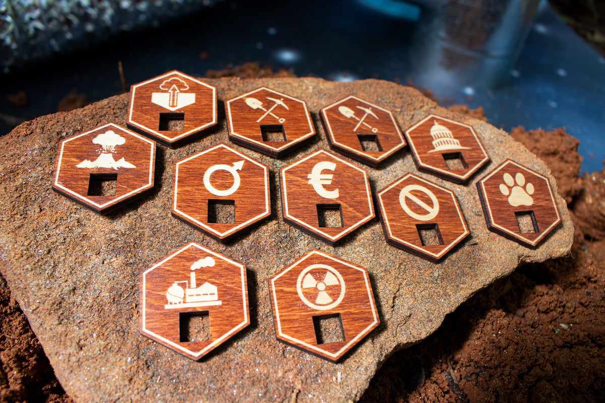 Terraforming Mars - Specialty Tiles and Capital