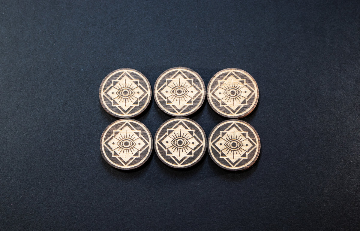 Arkham Horror LCG Insight Chaos Tokens - Set of 6