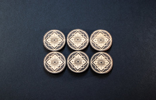 Arkham Horror LCG Insight Chaos Tokens - Set of 6