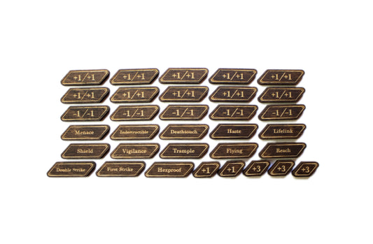 MTG Magic The Gathering Compatible Tokens - Kona Color - Set of 33