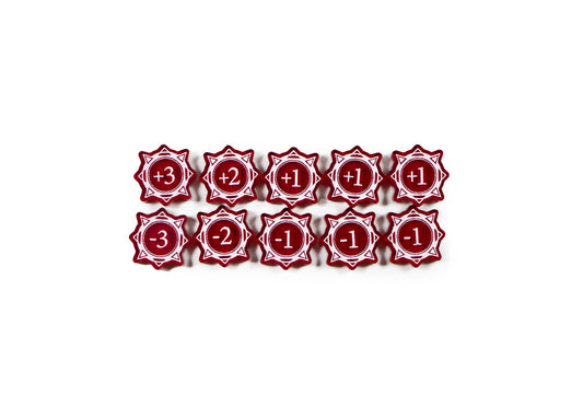 Lorcana - Transparent Acrylic Tokens - Strength Modification Set