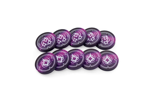 Lorcana - Full Color Acrylic Tokens - Lore Set - Double-Sided