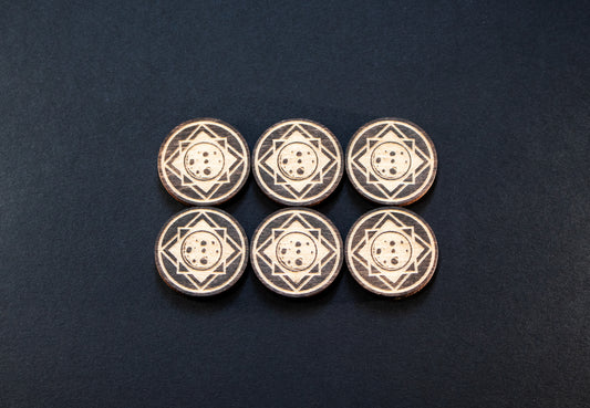 Arkham Horror LCG Moon Chaos Tokens - Set of 6