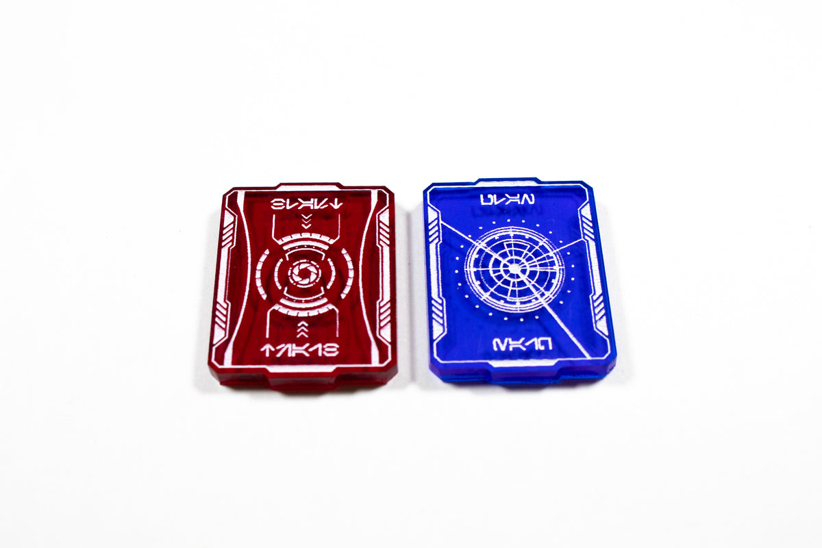 Star Wars Unlimited - Twin Suns Transparent Acrylic Tokens – Single-Sided