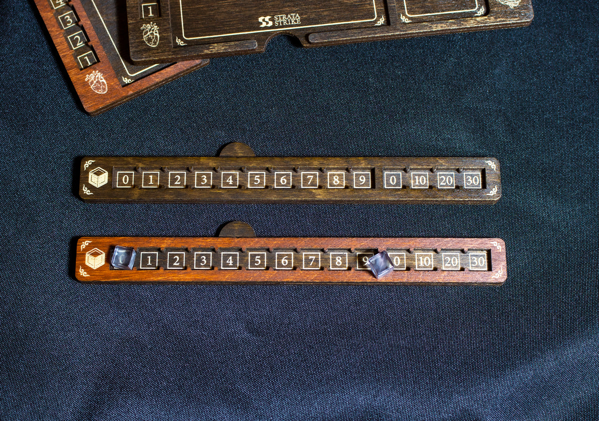 Arkham Horror LCG Resource Bank Add-on – Cognac and Kona Colors