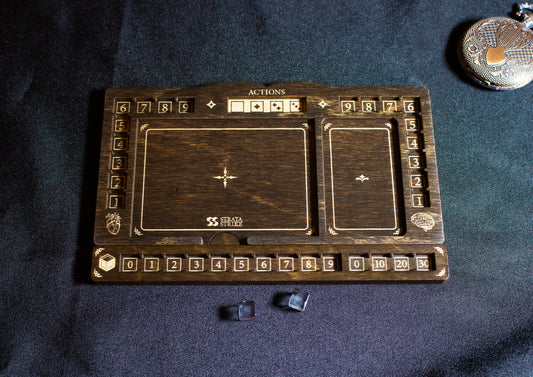 Arkham Horror LCG Resource Bank Add-on – Cognac and Kona Colors