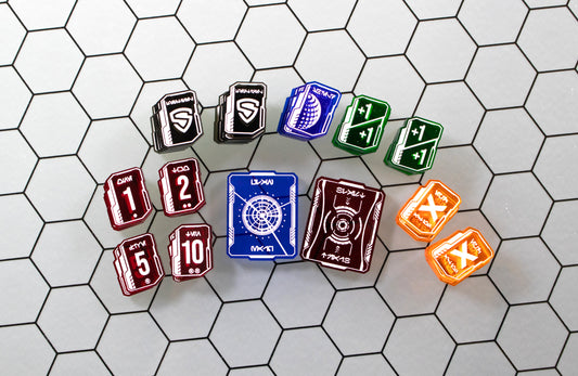 Star Wars Unlimited Tokens - 42 Acrylic Twin Suns Expansion Counters