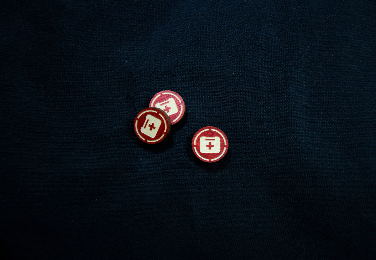 Arkham Horror LCG - Wooden First Aid Token - Singles