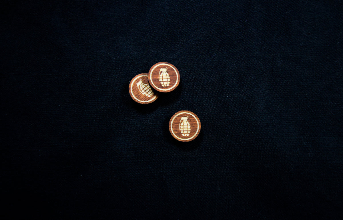 Arkham Horror LCG - Wooden Mk 1 Grenades Token - Singles