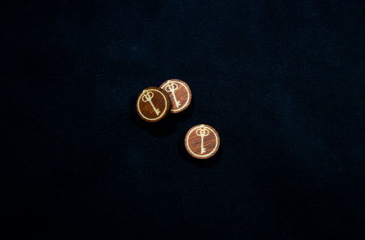 Arkham Horror LCG - Wooden Old Keyring Token - Singles