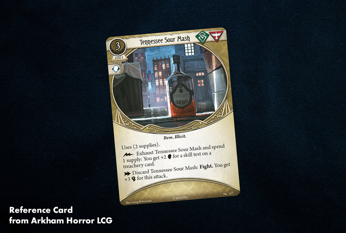 Arkham Horror LCG - Wooden Tennessee Sour Mash Token - Singles