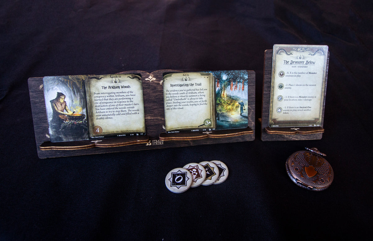Arkham Horror LCG Act, Agenda & Scenario Display Holder - Kona Color