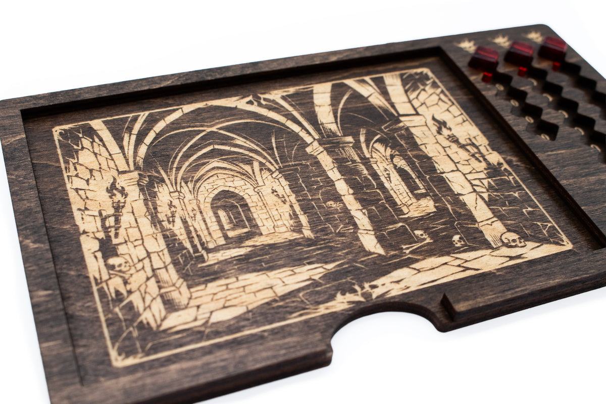 Slay the Spire - Wooden Boss HP Health Tracker - Kona Color