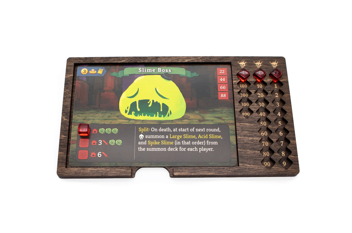 Slay the Spire - Wooden Boss HP Health Tracker - Kona Color