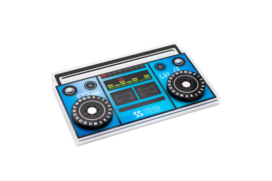 Cataclysm Arcade compatible | Blue Boom Box Health and Level Magnetic Dial Tracker