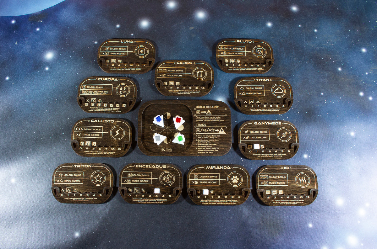 Terraforming Mars - Colony Expansion Set - Kona Color