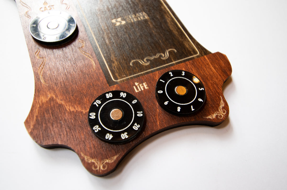 Transparent Black Acrylic Dials - Compatible add-on with our Commander Trays