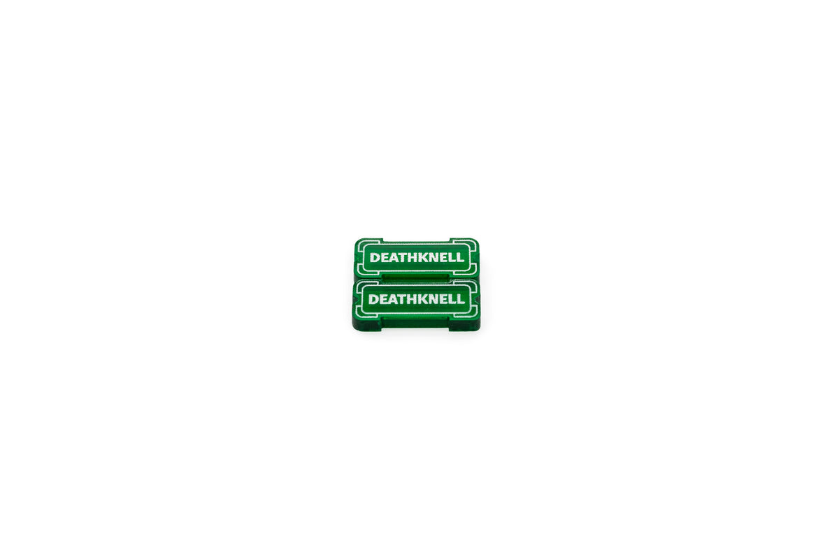 Riftbound - Keyword Reminder Transparent Acrylic Tokens – 26 Single-Sided Set