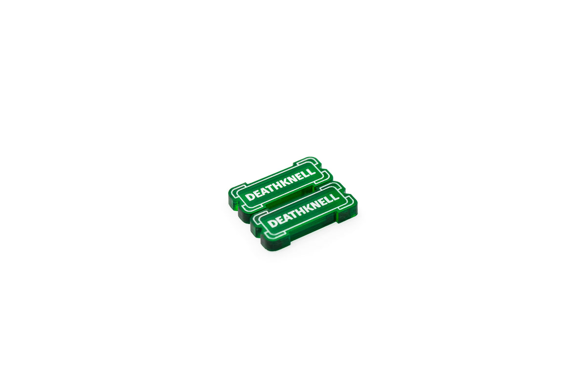 Riftbound - Keyword Reminder Transparent Acrylic Tokens – 26 Single-Sided Set