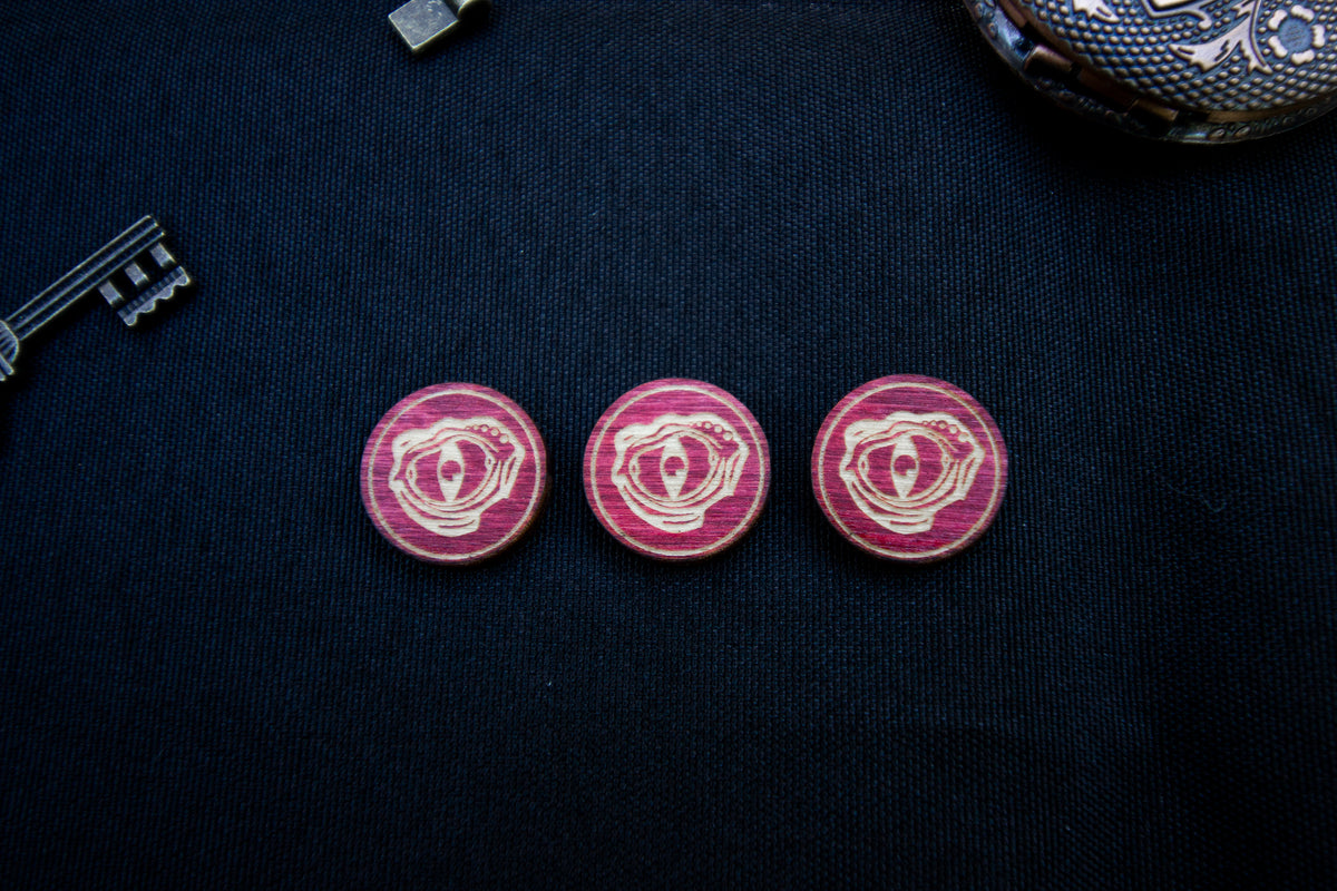 Arkham Horror LCG - Double-sided Wooden Doom Token