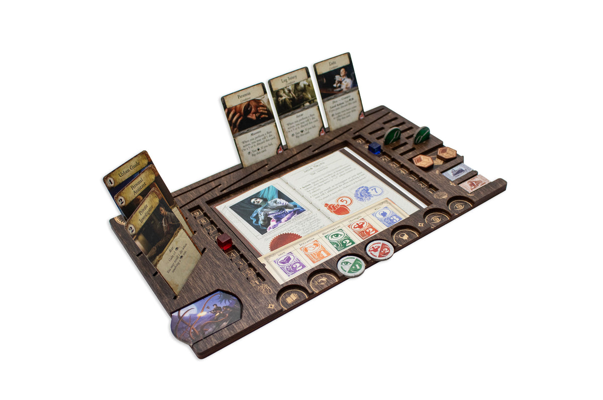 Eldritch Horror Player Board - Kona Wood Stain
