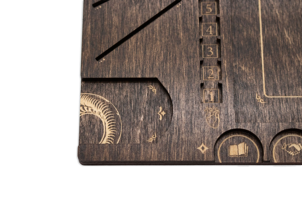 Eldritch Horror Player Board - Kona Wood Stain