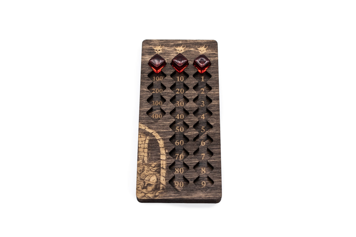 Slay the Spire - Wooden Elite Enemy HP Health Tracker - Kona Color