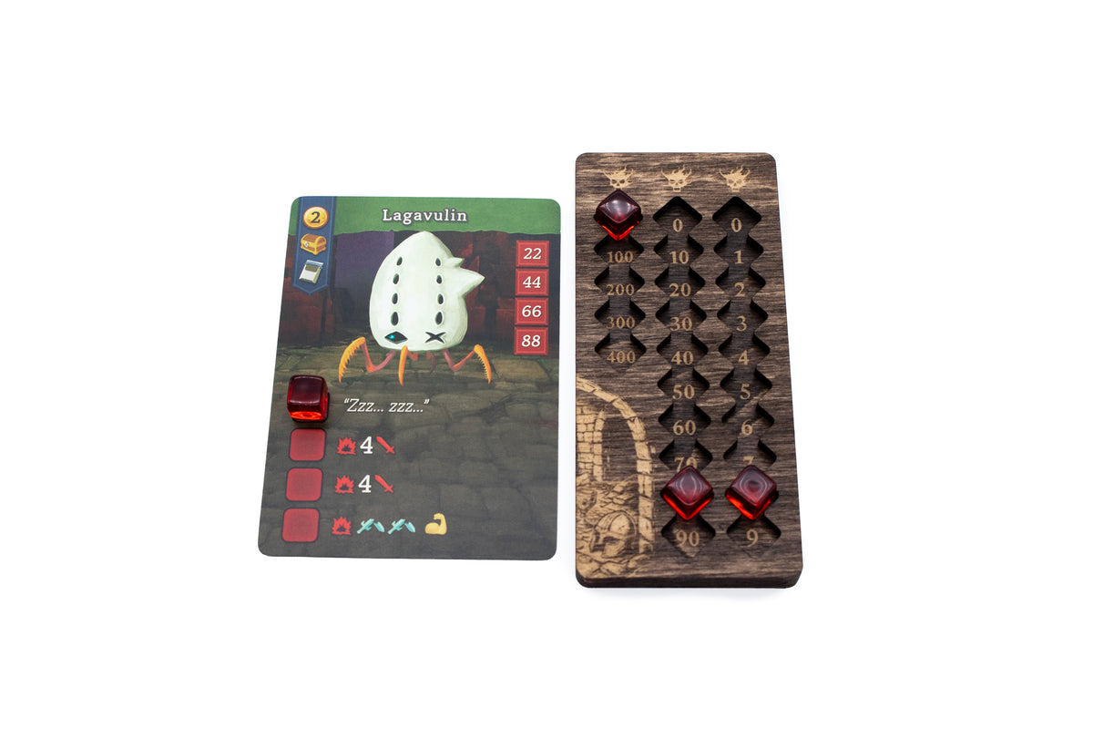 Slay the Spire - Wooden Elite Enemy HP Health Tracker - Kona Color