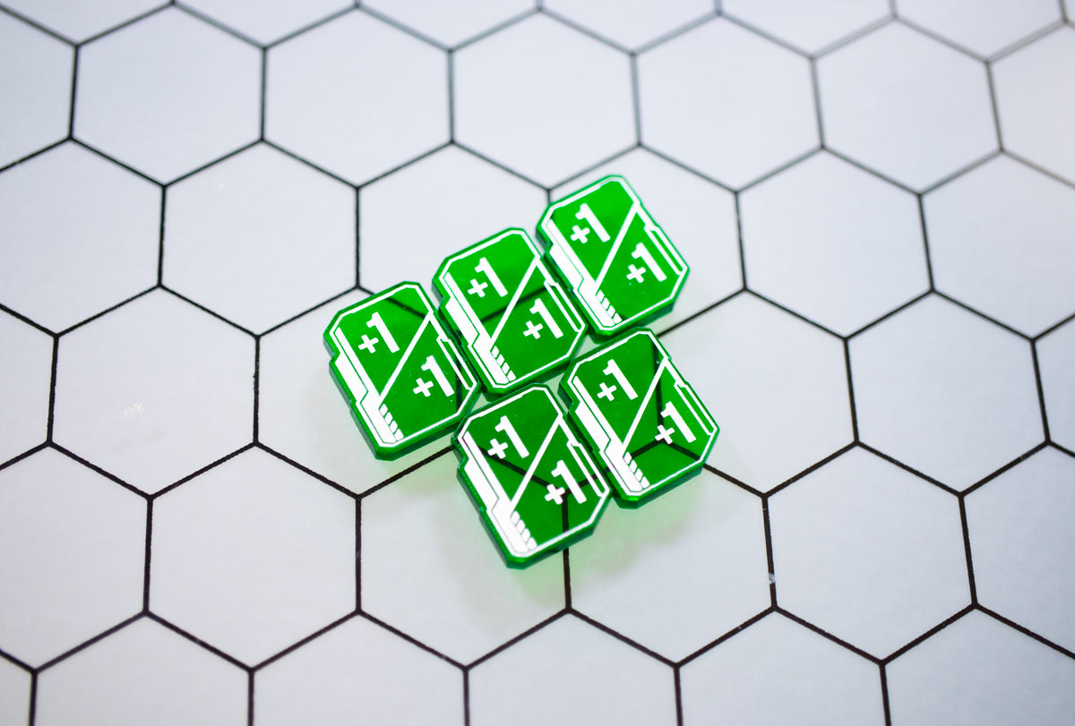 Star Wars Unlimited - Experience Transparent Acrylic Tokens – Single-Sided