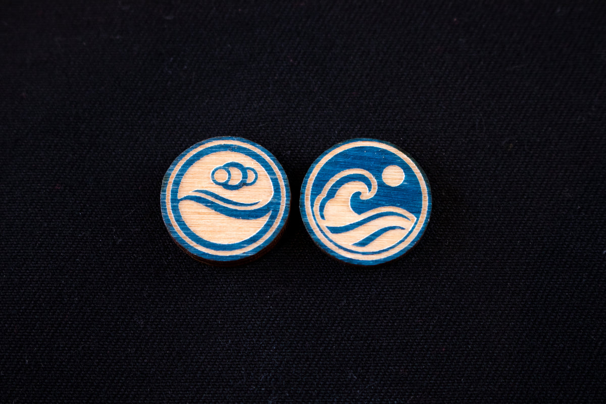 Arkham Horror LCG - Flood Tokens - The Innsmouth Conspiracy - Double Sided