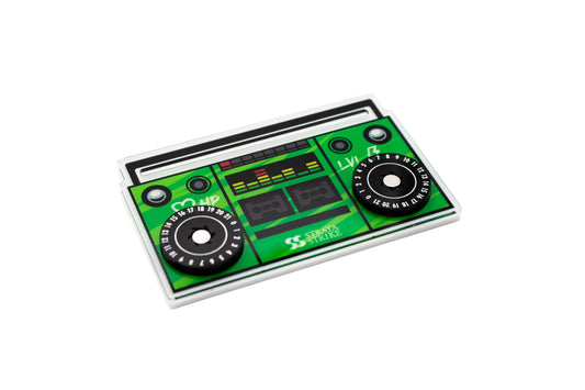Cataclysm Arcade compatible | Green Boom Box Health and Level Magnetic Dial Tracker