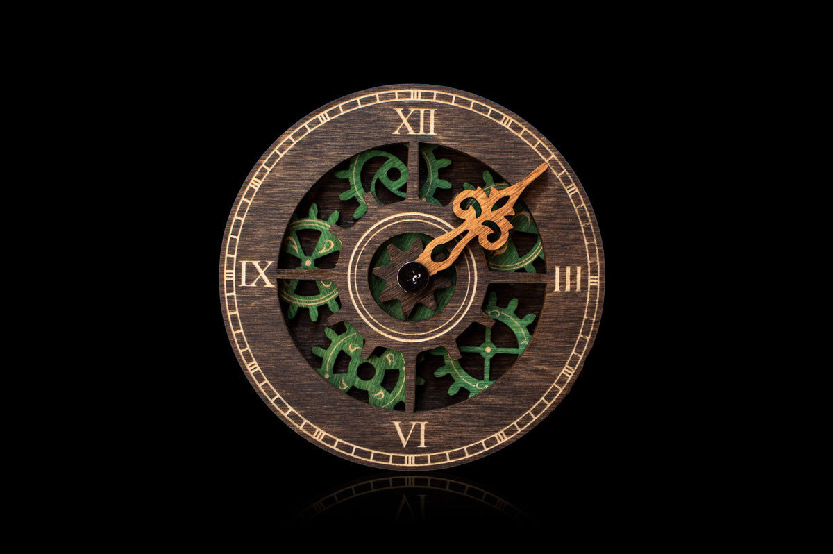 Elder Sign - Clock - Green or Red Gears