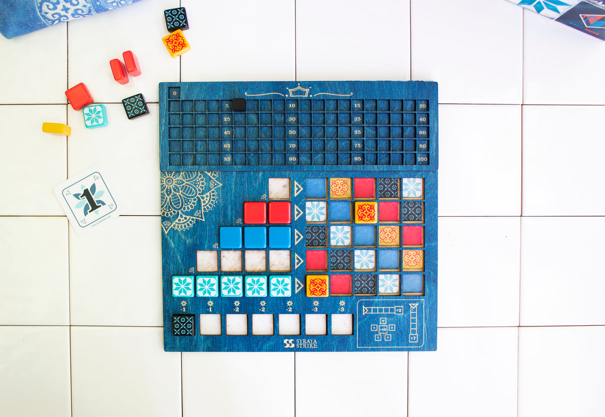 Azul Player Board(s) - Overlay - Blue Color