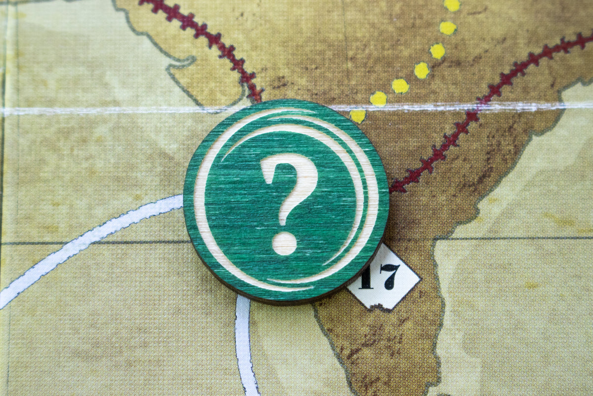 Eldritch Horror - Token Package: Doom, Mystery, Omen, Lead Investigator, 4 Rumor Tokens