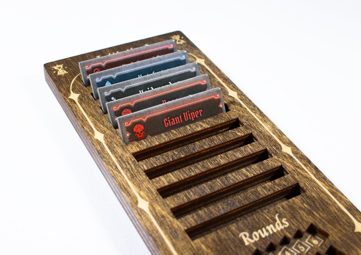 Gloomhaven - Jaws of the Lion Compatible Initiative Tracker - Kona