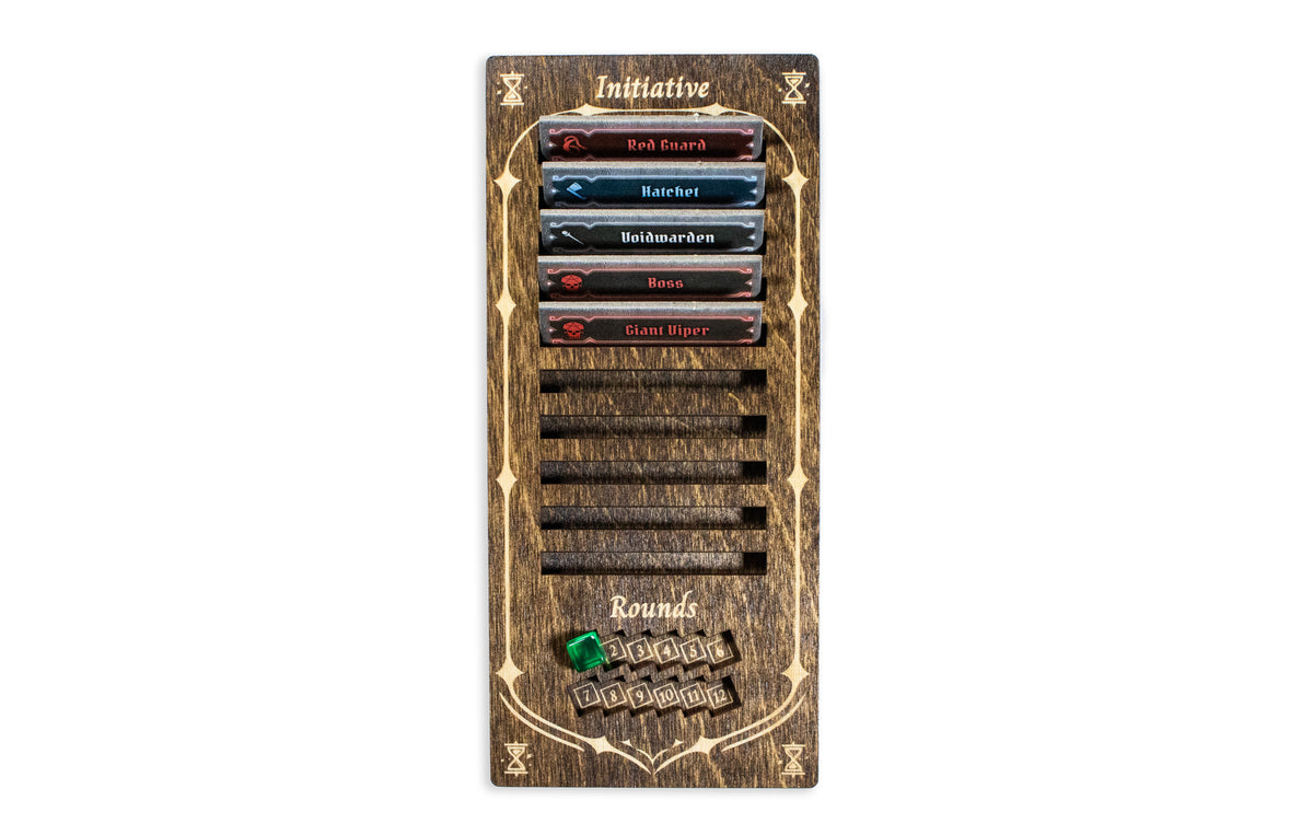 Gloomhaven - Jaws of the Lion Compatible Initiative Tracker - Kona