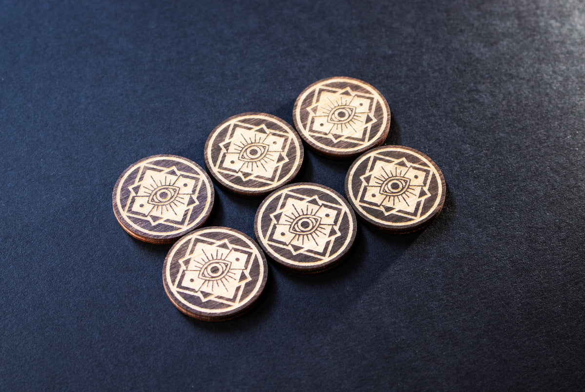 Arkham Horror LCG Insight Chaos Tokens - Set of 6