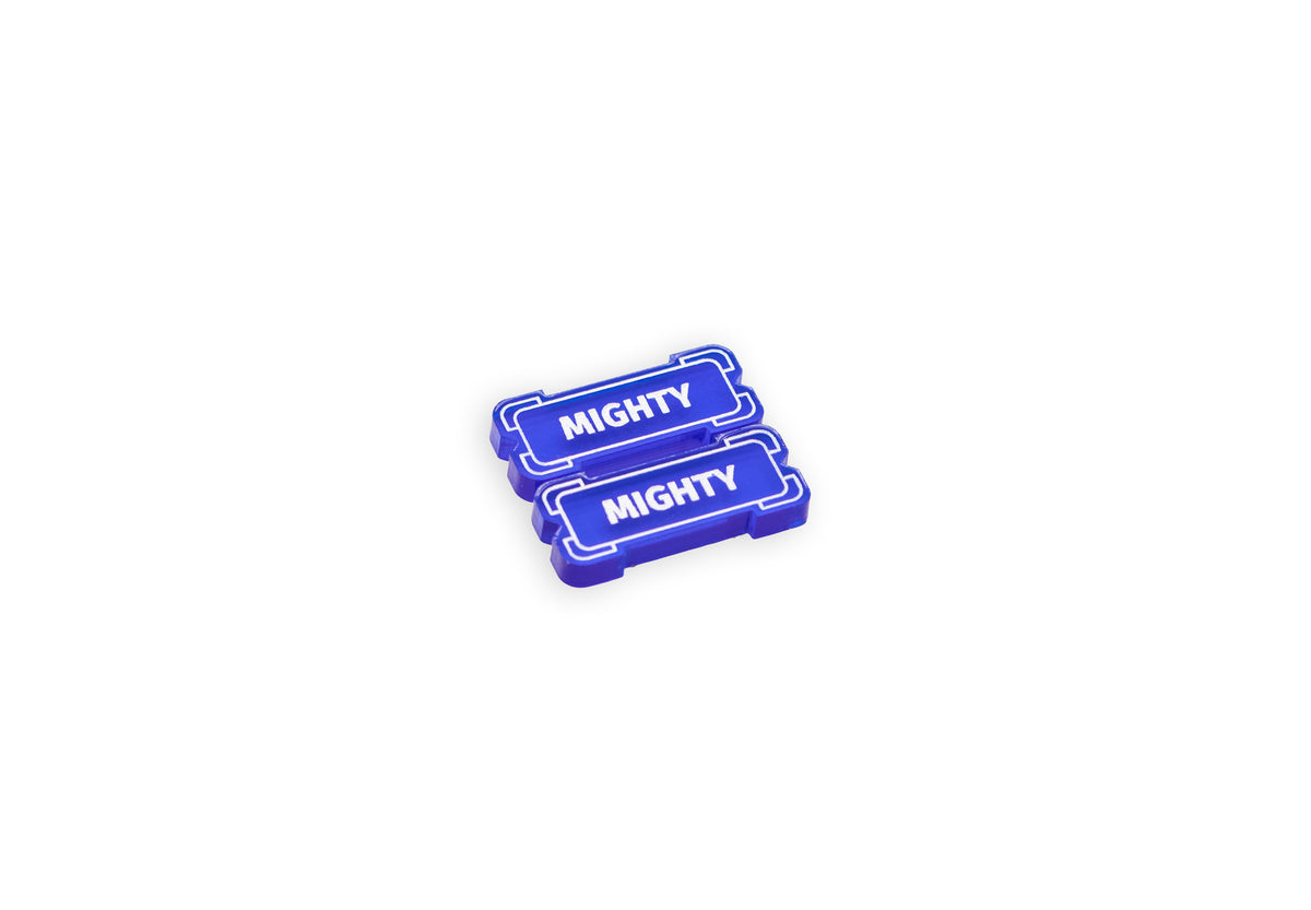Riftbound - Keyword Reminder Transparent Acrylic Tokens – 26 Single-Sided Set