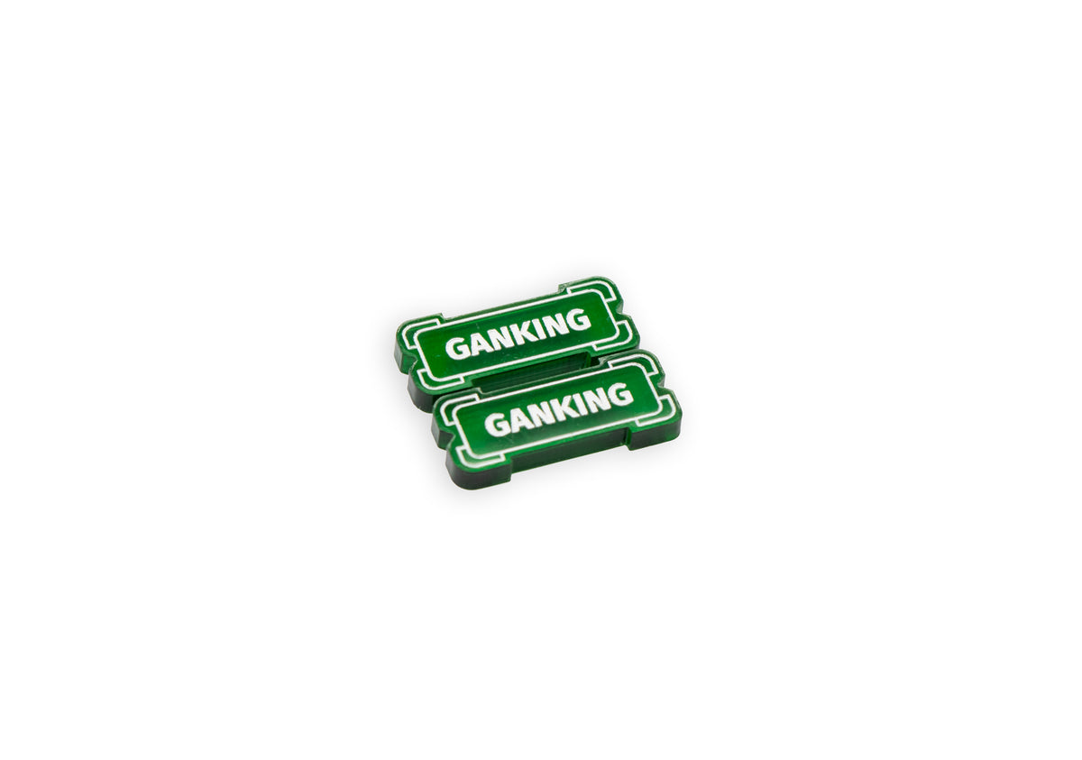 Riftbound - Keyword Reminder Transparent Acrylic Tokens – 26 Single-Sided Set