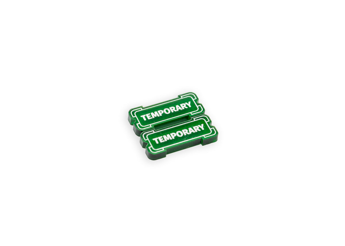Riftbound - Keyword Reminder Transparent Acrylic Tokens – 26 Single-Sided Set