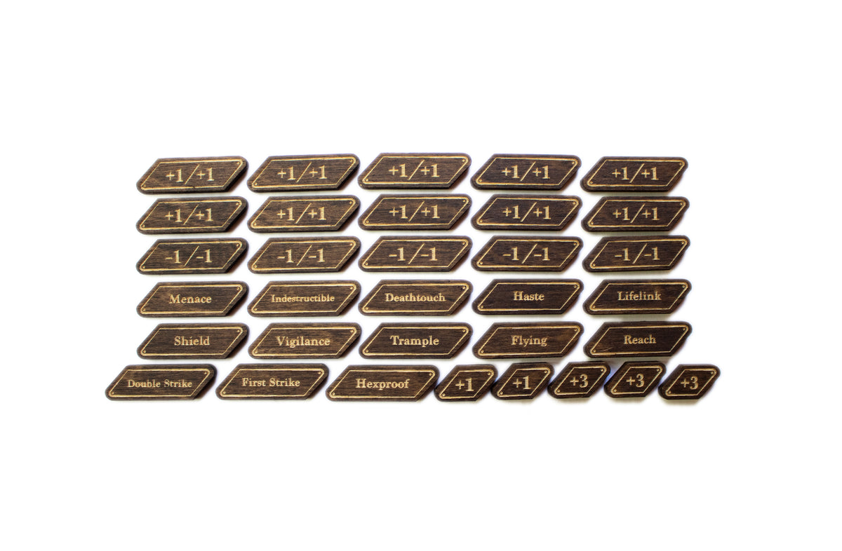MTG Magic The Gathering Compatible Tokens - Kona Color - Set of 33